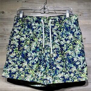 Abercrombie & Fitch Swim Trunks Shorts Mens Medium Multicolor Floral Brief Liner